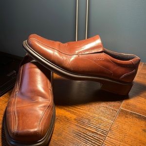 Ecco brown leather slip on loafers. EUR 45 men’s size 11